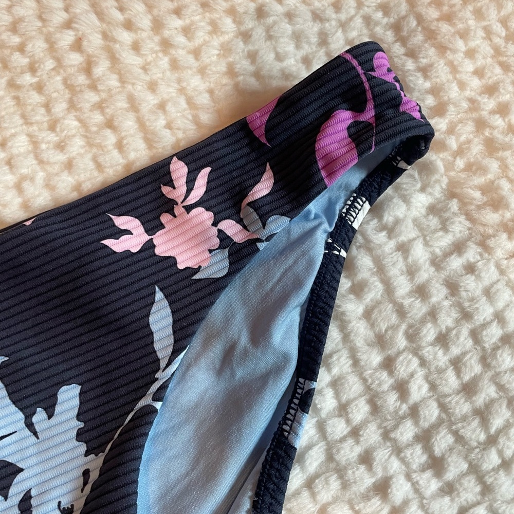 Seafolly | Florence Retro Blue Hipster Women’s Bikini Bottoms | NWOT - Picture 7 of 9